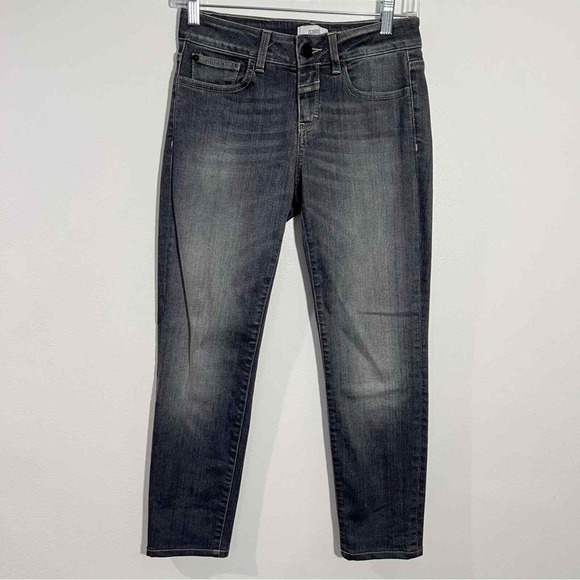 Closed Denim - Anthropologie Closed Baker Long Gray Skinny Jeans Made In Italy Size 24